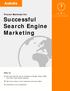Successful Search Engine Marketing