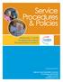Service Procedures & Policies