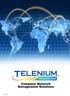 Telenium Network Management. Courtesy of MegaSys Computer Technologies