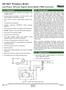 iw1697 Product Brief Low-Power Off-Line Digital Green-Mode PWM Controller Description Applications