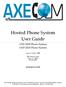 Hosted Phone System User Guide