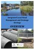 Integrated Local Flood Management and Drainage Strategy OVERVIEW