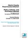 Harris County Flood Control District. Policy, Criteria, and Procedure Manual