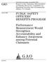 GAO PUBLIC SAFETY OFFICERS BENEFITS PROGRAM. Performance Measurement Would Strengthen Accountability and Enhance Awareness among Potential Claimants