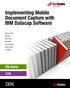 Implementing Mobile Document Capture with IBM Datacap Software