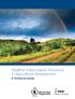 Weather Index-based Insurance in Agricultural Development