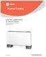 Product Catalog. Force-Flo Cabinet Heater Air Terminal Devices Horizontal and Vertical Sizes 02 12 CAB-PRC001-EN. May 2012