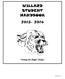 WILLARD STUDENT HANDBOOK 2015-2016