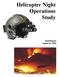 Helicopter Night Operations Study