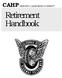 CAHP SERVING CALIFORNIA S FINEST. Retirement Handbook