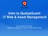 Intro to QualysGuard IT Risk & Asset Management. Marek Skalicky, CISM, CRISC Regional Account Manager for Central & Adriatic Eastern Europe