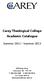 Carey Theological College Academic Catalogue