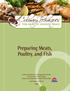 Preparing Meats, Poultry, and Fish