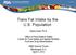 Trans Fat Intake by the U.S. Population