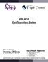 SQL 2014 Configuration Guide