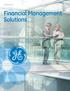 GE Healthcare. Financial Management Solutions