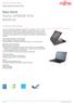 Data Sheet Fujitsu LIFEBOOK U554 Notebook
