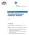 Doing financial services business in Australia