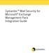 Symantec Mail Security for Microsoft Exchange Management Pack Integration Guide