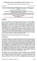 INTERNATIONAL JOURNAL OF ENVIRONMENTAL SCIENCES Volume 1, No 6, 2011. Copyright 2010 All rights reserved Integrated Publishing Association