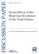 DISCUSSION PAPER. Sector Effects of the Shale Gas Revolution in the United States