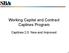 Working Capital and Contract Caplines Program. Caplines 2.0: New and Improved