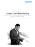 Cordys Cloud Provisioning