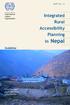 Integrated Rural Accessibility Planning in Nepal