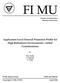 Faculty of Informatics Masaryk University Application-Level Firewall Protection Profile for High Robustness Environments Initial Considerations