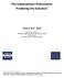 The Independence Referendum: Predicting the Outcome 1. David N.F. Bell