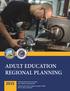 ADULT EDUCATION REGIONAL PLANNING