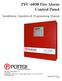 PFC-6030 Fire Alarm Control Panel
