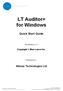 LT Auditor+ for Windows