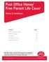 Post Office Money Free Parent Life Cover