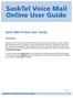 Voice Mail Online User Guide