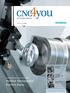 Perfect Turning for Perfect Parts. The Shopfloor Magazine. Flexible CNC solutions for the shopfloor. www.siemens.com/cnc4you. Volume 3, May 2009