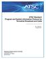 ATSC Standard: Program and System Information Protocol for Terrestrial Broadcast and Cable