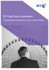 BT Field Force Automation. Transforming the performance of your mobile workforce