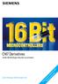 C167Derivatives 16-Bit CMOS Single-Chip Microcontrollers. User's Manual 03.96 Version 2.0 http://www.siemens.de/ Semiconductor/