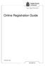 Online Registration Guide