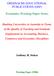 GREENACRE EDUCATIONAL PUBLICATIONS (GEP) Economics Working Paper Series
