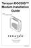Terayon DOCSIS Modem Installation. Guide