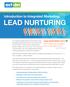 Introduction to Integrated Marketing: LEAD NURTURING