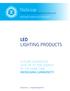 Led lighting products