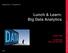 Lunch & Learn: Big Data Analytics