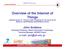 Overview of the Internet of Things {adapted based on Things in 2020 Roadmap for the Future by EU INFSO D.4 NETWORKED ENTERPRISE & RFID}