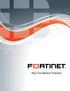 Overview. Where other. Fortinet protects against the fullspectrum. content- and. without sacrificing performance.