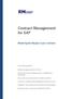 Contract Management for SAP