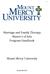 Marriage and Family Therapy Master s of Arts Program Handbook