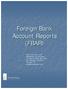 Foreign Bank Account Reports (FBAR)